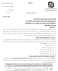 بخشنامه گمرک در خصوص واردات برخی حبوبات و گندم با تعرفه صفر