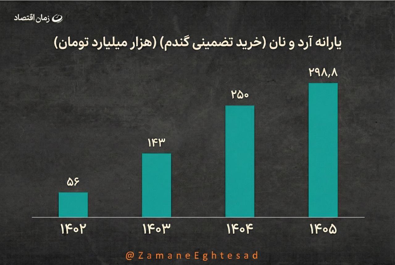 یارانه نان و ارد لایحه بودجه ۱۴۰۵ زمان اقتصاد